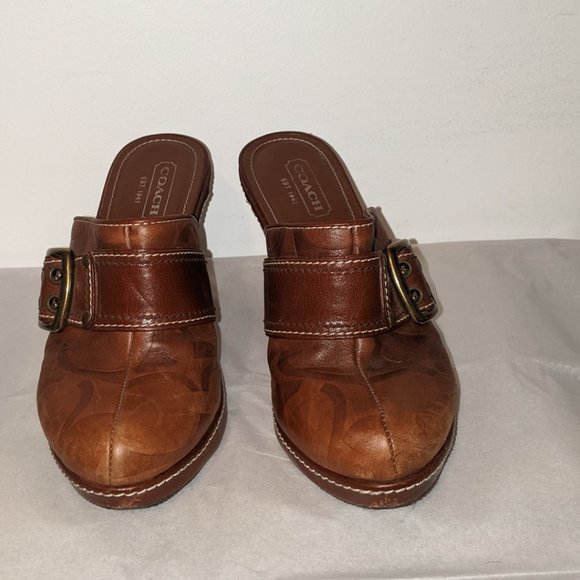 Coach - Leather mule clog - Picture 3 of 5